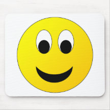 Schüchterner Smiley Mauspad