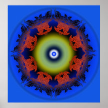 Schuft-Mandala Posterdrucke