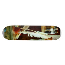Schulbedarf im Gemischtwarenladen Skateboardbretter