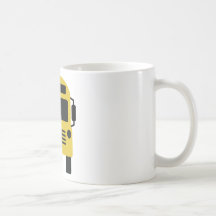 Schulbusikone Teetasse