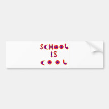 Schule ist coole Einzelteile Autosticker