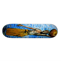 Schulterfreie afrikanische Frauen-tragender Korb,  Bedruckte Skateboarddecks