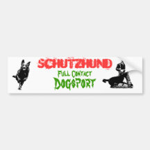 Schutzhund Auto Sticker