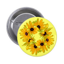 Schwarz-mit Augen Susans Buttons