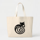 Schwarze Katze Tasche
