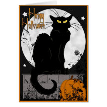 "Schwarze Katzen-" Karte
