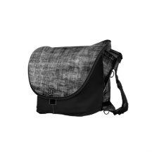 Schwarze Schmutzbotetasche Kuriertasche