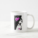 schwarze Schönheit Kaffee Tassen