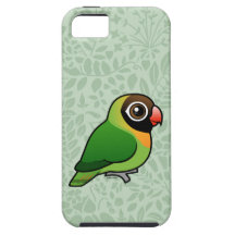 Schwarzer-cheeked Lovebird iPhone 5 Hülle