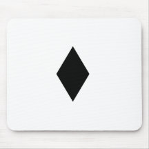 Schwarzer Diamant Mousepads