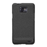 Schwarzer mit Filigran geschmückter Samsung-Galaxi Galaxy S2 Hülle
