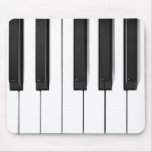 Schwarzer u. weißer Klavier-Tastatur-Entwurf Mouse