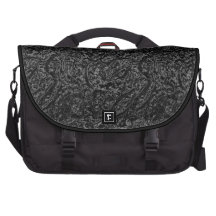 Schwarzes Chrom Laptoptasche