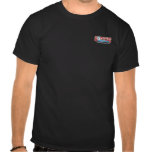 Schwarzes doof Gesichts-Prot-Shirt