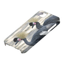 Schwarzes gekrönter Kran iPhone 5 Fall casemate hüllen