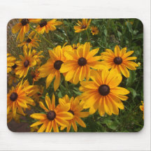 Schwarzes mit Augen Susans Mauspad