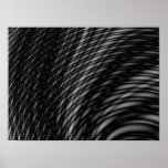 Schwarzes Muster-Plakat