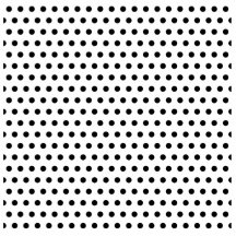 Schwarzweiss-Tupfen-Muster. Spotty. Fotoskulpturen