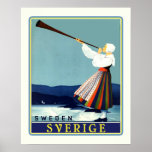 Schwede-Reise Sverige Posterdrucke