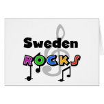 Schweden-Felsen Grußkarten