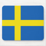 Schweden-Flagge Mousepad