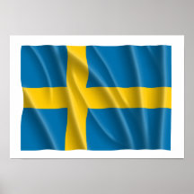 SCHWEDEN PLAKATDRUCK