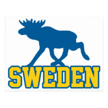 Schweden Postkarte