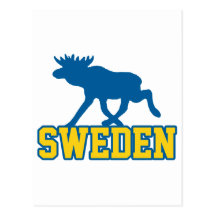 Schweden Postkarte