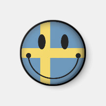 Schweden-smiley Magnete