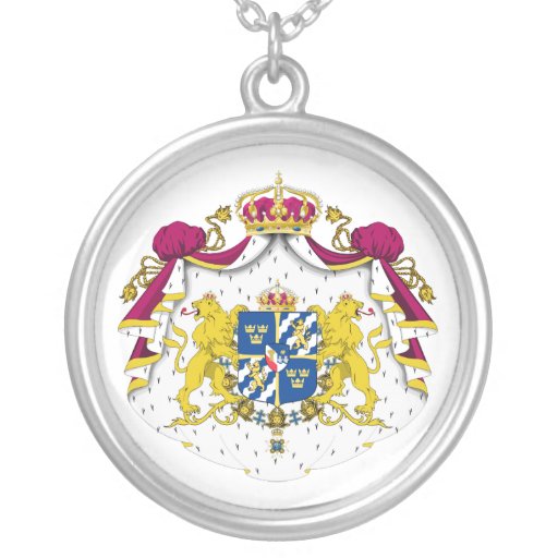 Schweden-Wappen Halskette