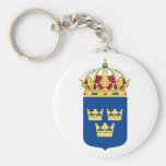 Schweden-Wappen Keychain Schlüsselbänder