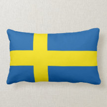 Schwedische Flagge Zierkissen