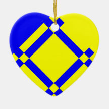 Schwedische skandinavische Herz-Verzierung Ornament