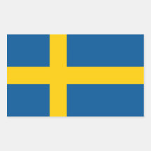 Schwedischer Flaggen-Aufkleber