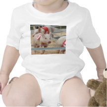 Schwein, das rosa Ferkel Nr. drei läuft Shirt