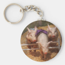 Schwein - Erhalten der letzten Hürden Schlüsselbänder