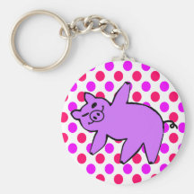 Schwein Keychain - lustige Yoga-Geschenke Schlüsselbänder