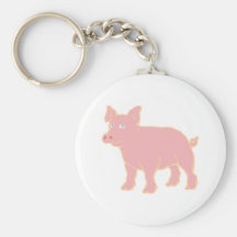 Schwein pig schlüsselanhänger