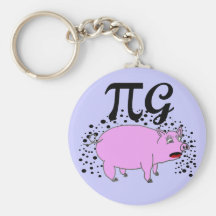 Schwein-PU Keychain Schlüsselbänder