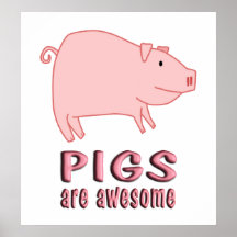 Schweine sind fantastisch posterdrucke