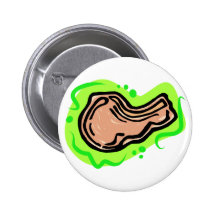 Schweinekotelett Anstecknadelbutton
