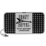 Schwermetall ist meine zweite Sprache iPod Speaker