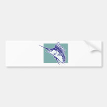 SCHWERTFISCHE AUTO STICKER