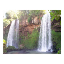 Schwester fällt @ Iguazu Postkarten
