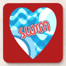 SCHWIMMEN COCKTAIL UNTERSETZER