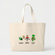 Schwimmen-Fahrrad-Lauf Tasche