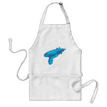 Sciencefiction-Strahln-Gewehr-Laser-Pistole Schürzen