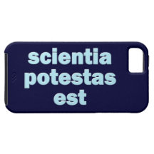 scientia potestas est Wissen ist Macht Hülle Fürs iPhone 5