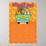Scooby-Doo der Kalender der Geheimnis-Maschinen-20 Plakatdruck