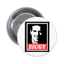 SCOTT BROWN 2012 ANSTECKNADELBUTTONS